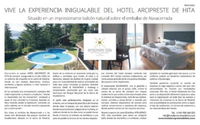 Hotel Arcipreste de Hita en el diario La Razón